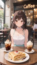 クレープも美味しい
