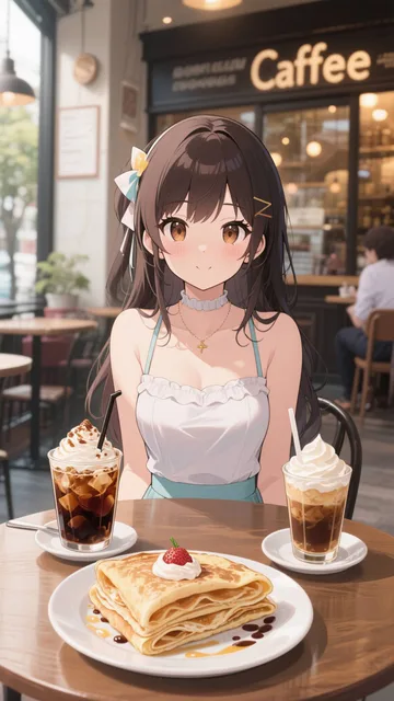クレープも美味しい