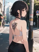 刺青少女