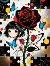 GO-UP ART 【Neither】Peraly: Fairy&Rose.
