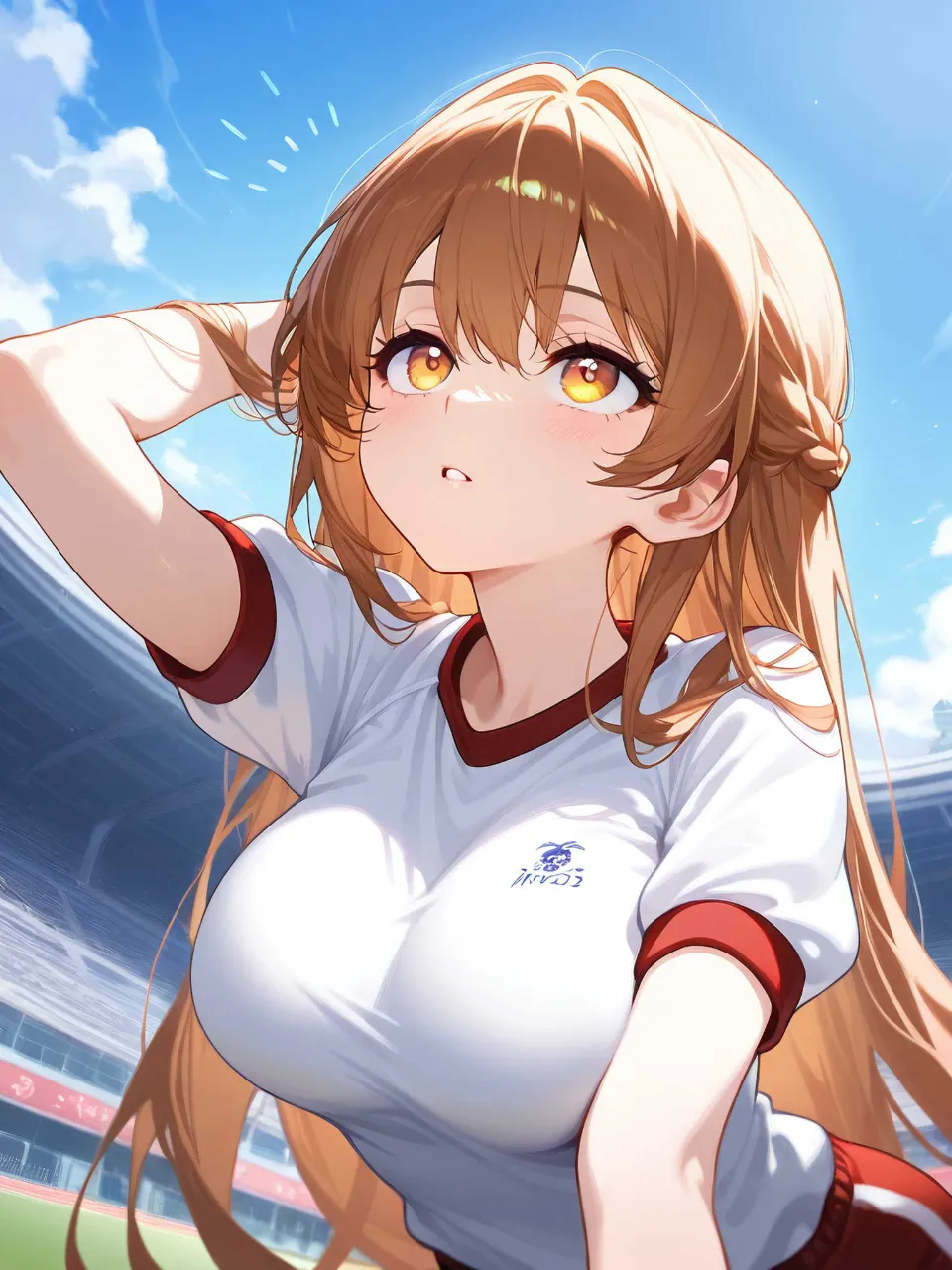 朝からラジオ体操健康的
