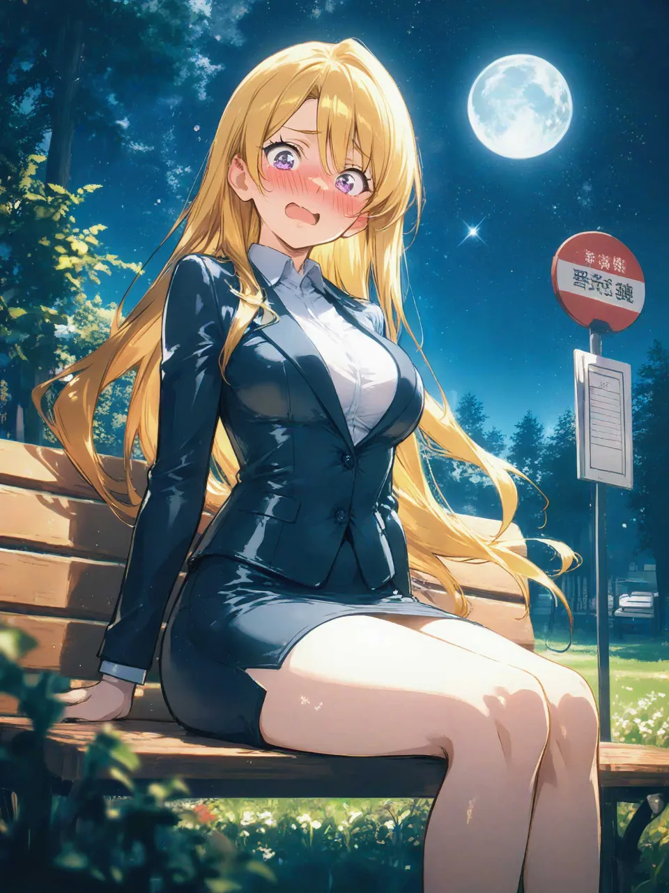 酔ってません💦バス停だってわかってますよ!