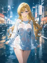 濡れ vs 乾き·布の重さが違う の投稿作品