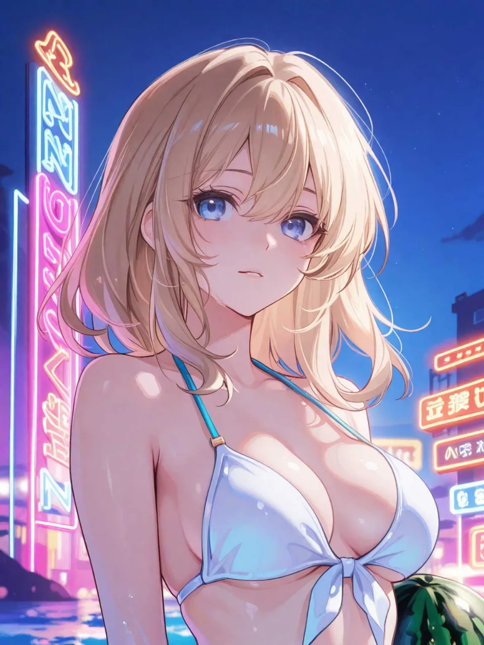 スイカ重たい。 — SUPP408864149さんのAIイラスト