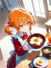 めだまやきがいっぱいでうれしいね！