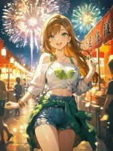 夏ギャルの休日·夏チャレンジ の投稿作品