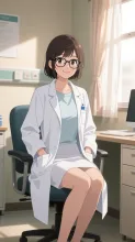 S　木漏れ日と白衣