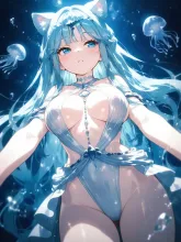 クラゲ娘·ゆらめく深海の秘密 の投稿作品
