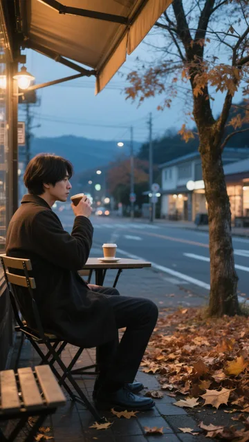 秋の夕暮れ