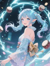 画像生成チャレンジ·雷神 の投稿作品