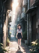 路地裏の発見