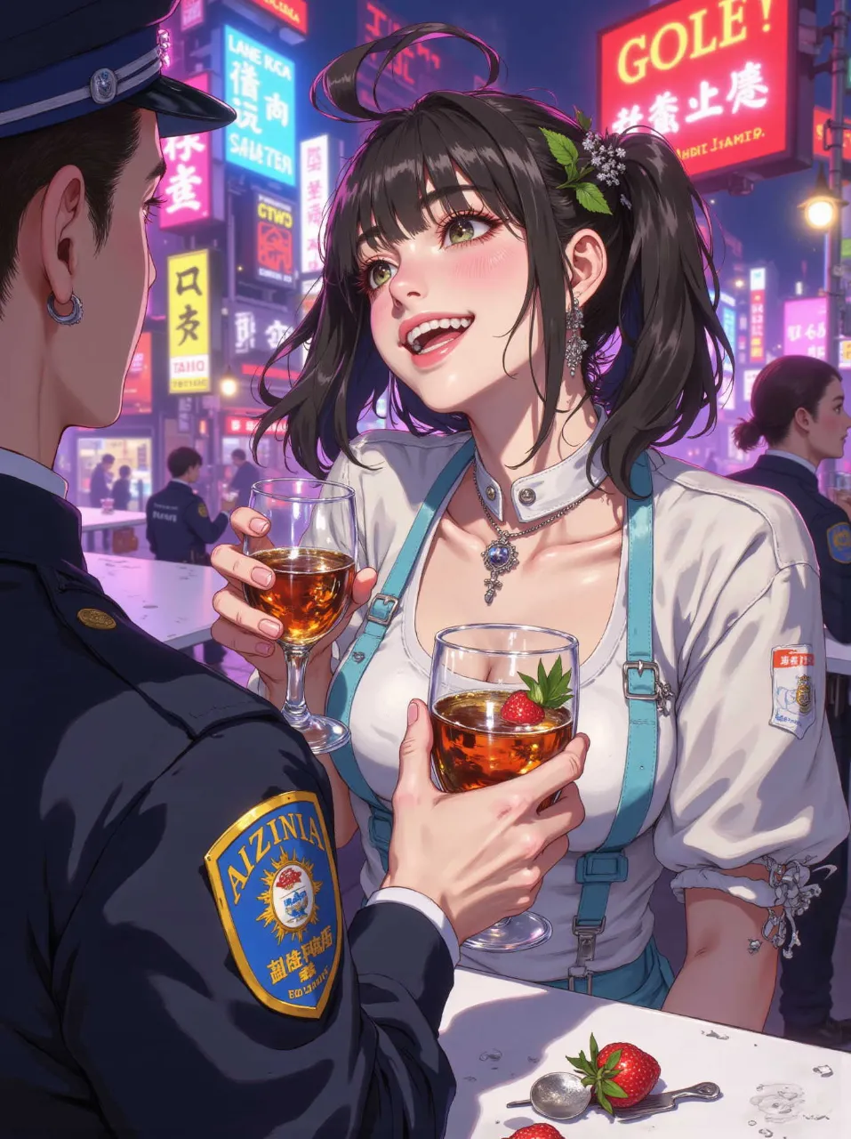 おまわりさんとビアガーデン 〜ありえん私の、ありえない恋の取り締まり〜