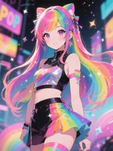 カラフルヘア
