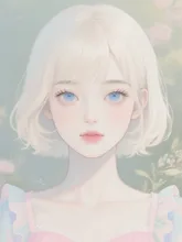 美人だけど普通っぽい — かづぽんさんのAIイラスト