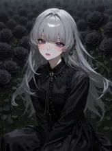 🩶🥀 — 雨水さんのAIイラスト