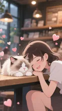 猫カフェ❤️