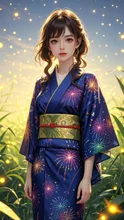 花火よりも蛍よりも君が1番美しい。