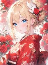 羽と薔薇