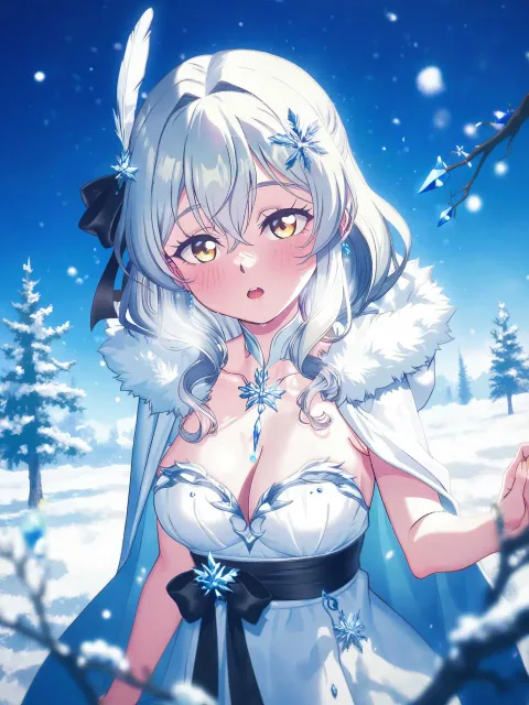 ethereal anime-style…