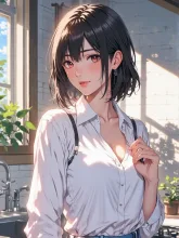 シャツのボタンを外してみた紅夜さん