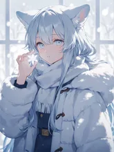 初雪 — みゆうさんのAIイラスト