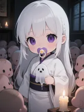 Babyな百物語り — 幽霊イラストのAIイラスト｜SUPPART