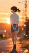 S　残照のシルエット