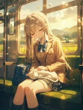 zzz... — DwさんのAIイラスト