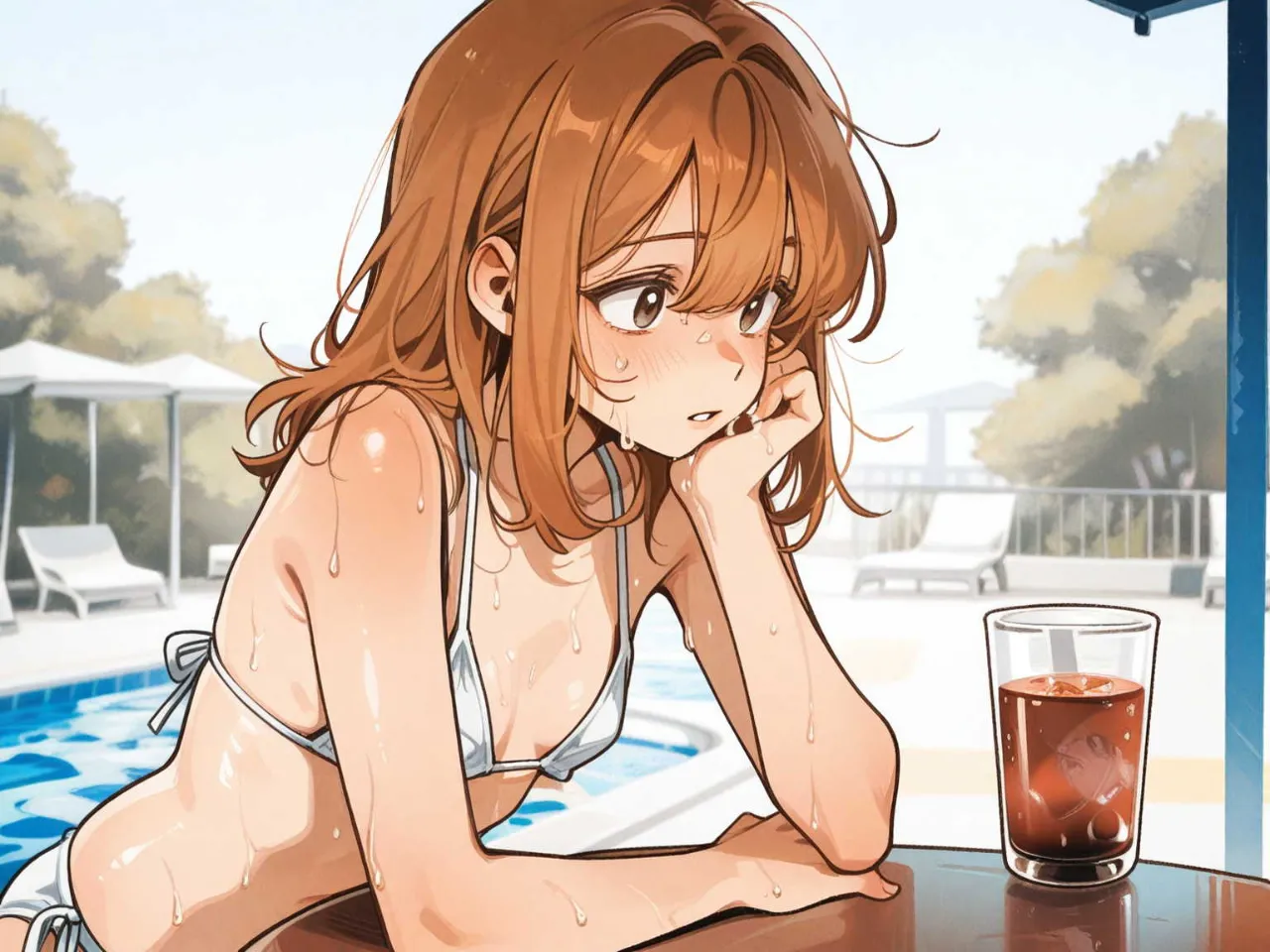 おおきに!誰が淹れてくれたんやろな — 微星守護ぷわ丸さんのAIイラスト
