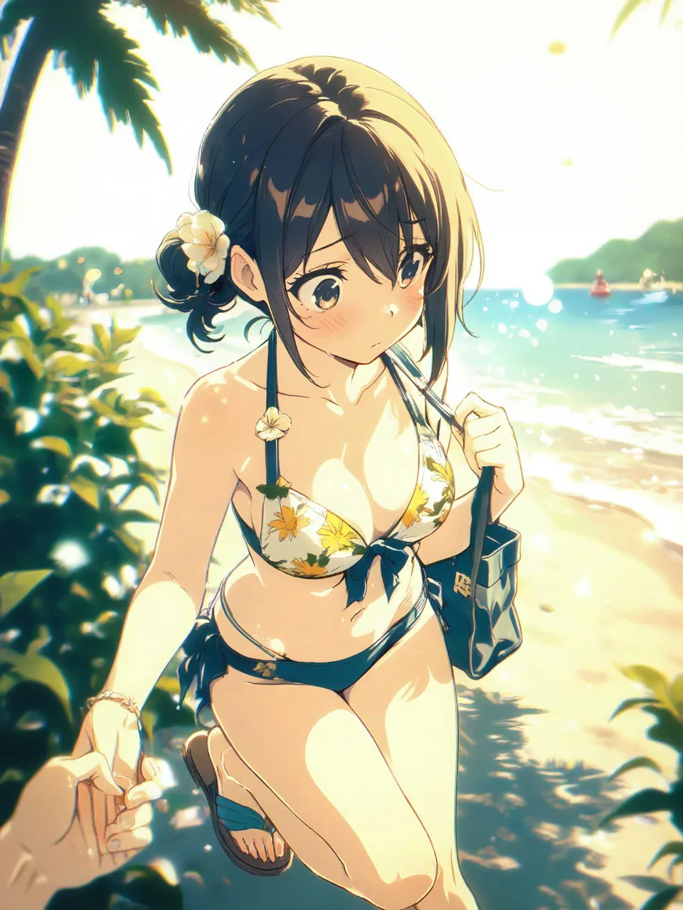 初めての水着