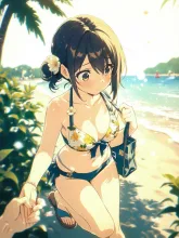 初めての水着