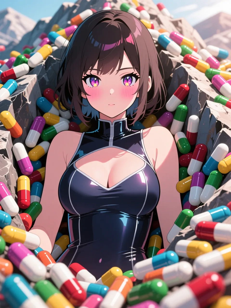カプセル違い — タンボさんのAIイラスト