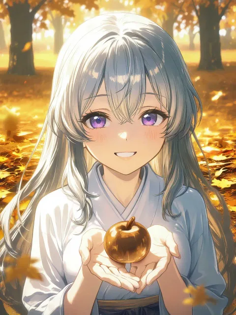 A beautiful and charming… - 栗拾い