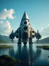 スピーカースペースシップ