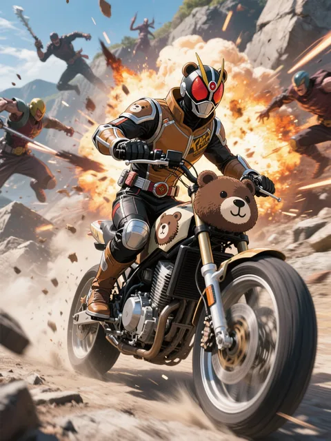 マスクドライダーくまクマ◯ベアー