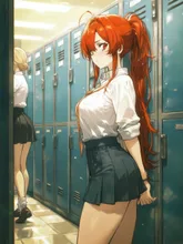 着替えるんだから出てって！