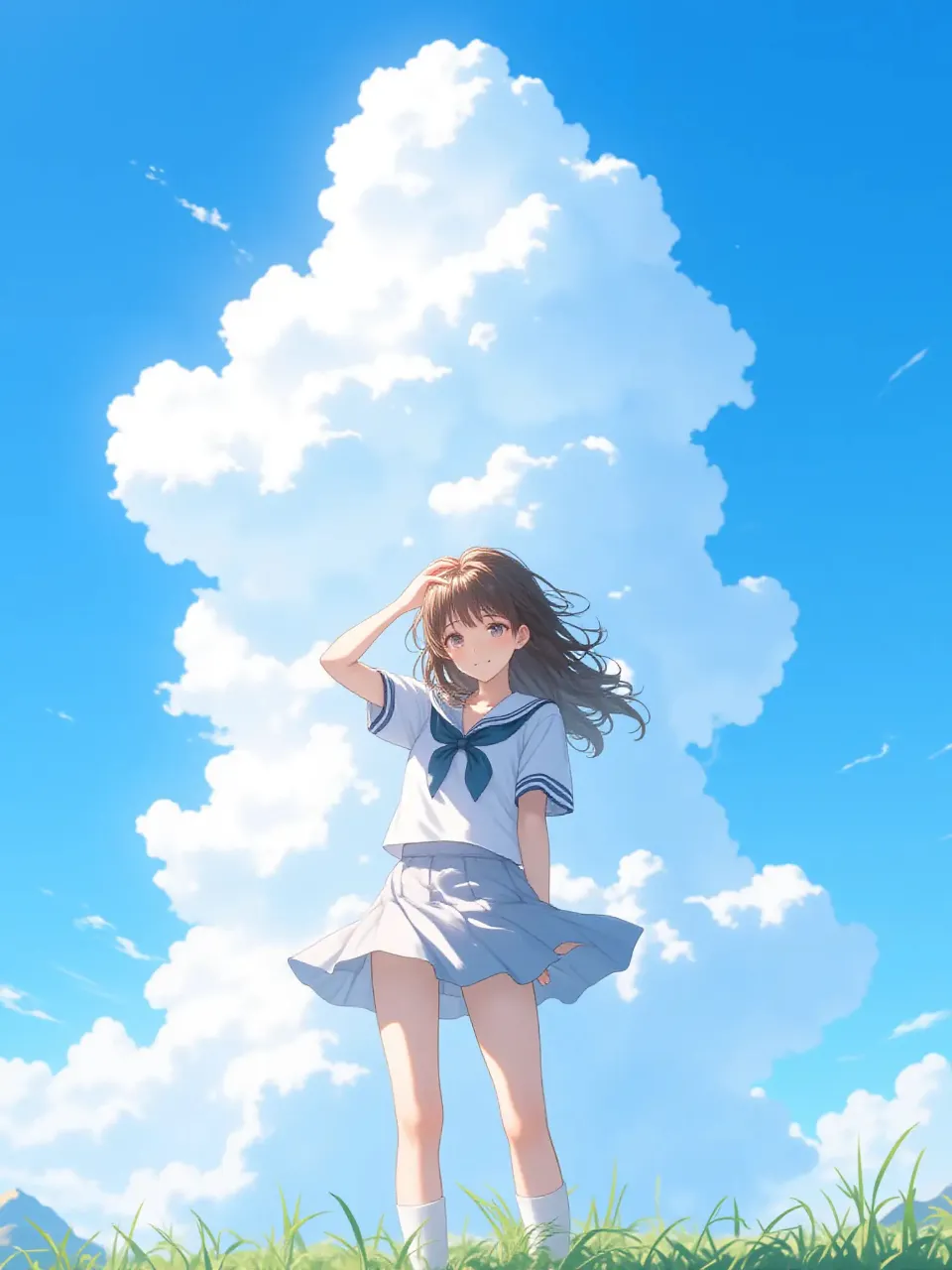 夏空｜AIイラスト無料生成 - SUPPART