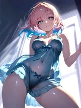 ネグリジェの彼女②