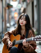 路上ライブ少女