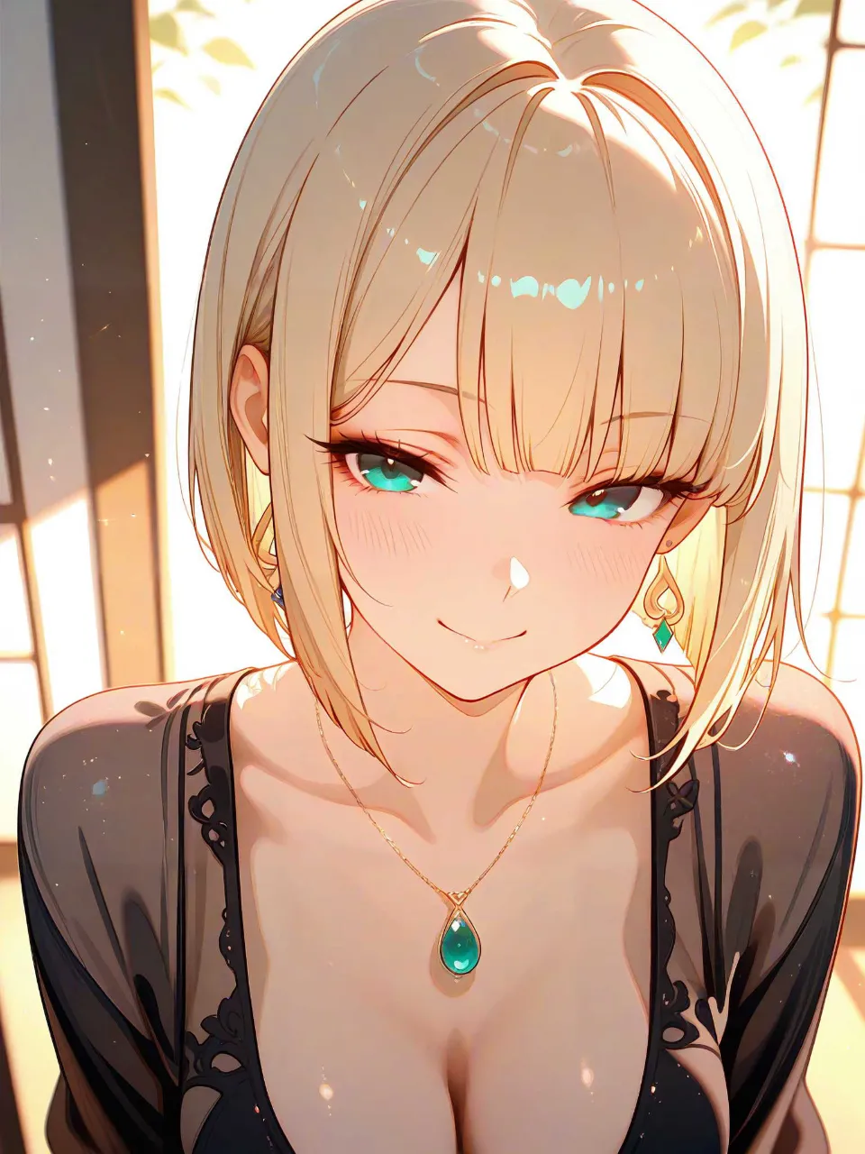 お着替え前のマダム — さんたろーさんのAIイラスト