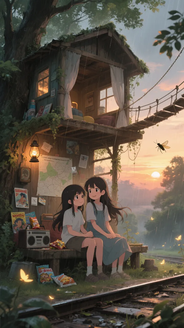 高精度アニメ - 幼馴染の秘密基地 / はると