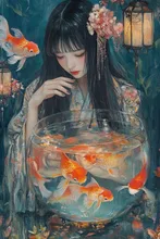 浮鱗 — SUPP7tjgap459さんのAIイラスト