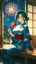 日本の夏🐓