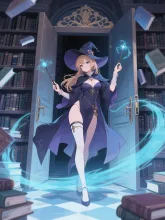 図書館の魔法使い·チャレンジ の投稿作品