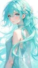 ペールアクアの妖精少女👧 — NOAさんのAIイラスト