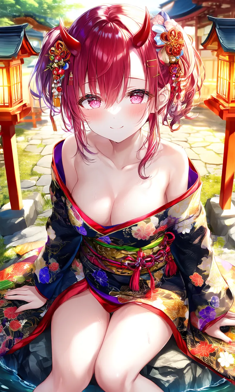 紅蓮の灯火と、泡沫の涼