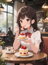 仕事の後はやっぱり甘味