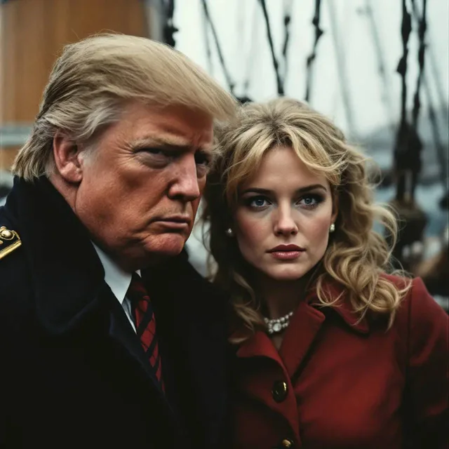 泰坦尼克号电影经典剧照、Donald Trump和jack