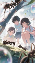 夏休みのありんこ研究🐜