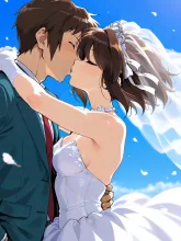 ハルヒとキョン誓いのキス